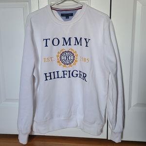 White Tommy Hilfiger Sweatshirt